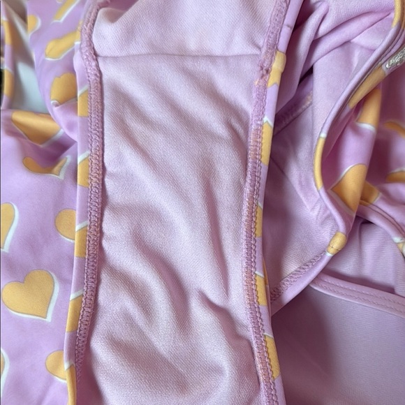 Stoney Clover Lane x Target Pink and Yellow Heart Bikini Set - Picture 9 of 9